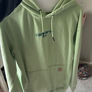 Carhartt Green Sweatshirt Hoodie Casual Wear